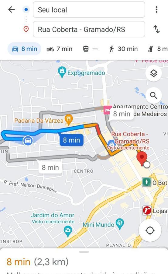 Cabana Azul Apartment กรามาโด ภายนอก รูปภาพ